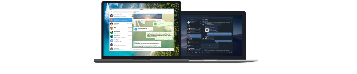 Telegram tüm cihazlarda